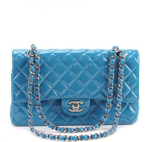 blue chanel flap bag|Chanel classic flap bag price.